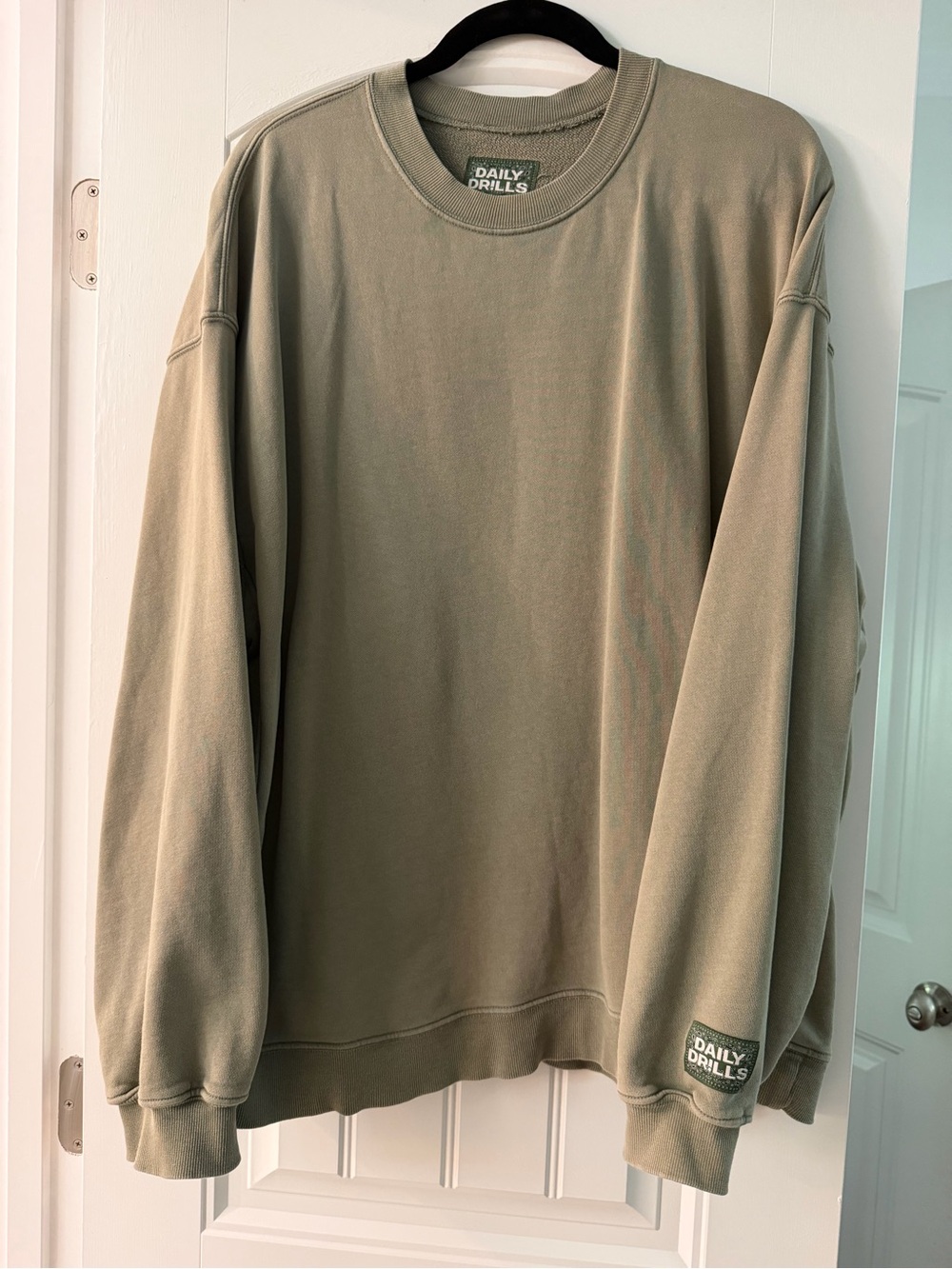 Daily Drills Olive Crewneck Sweatshirt
